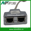 RJ45 male -RJ45 Female 1in 2out STP ISDN Splitter